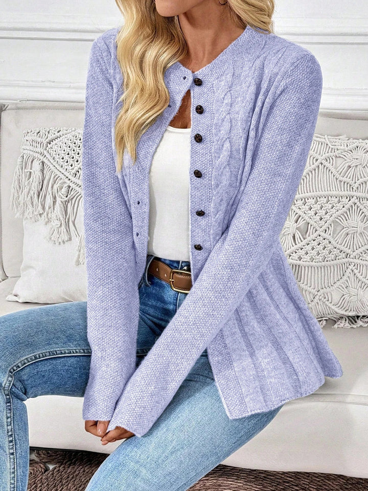 Marisol Cable Knit Cardigan
