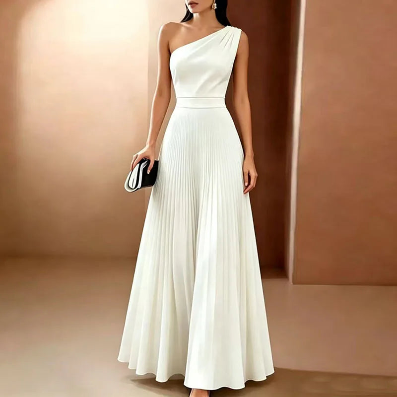 Martha One Shoulder Maxi Dress
