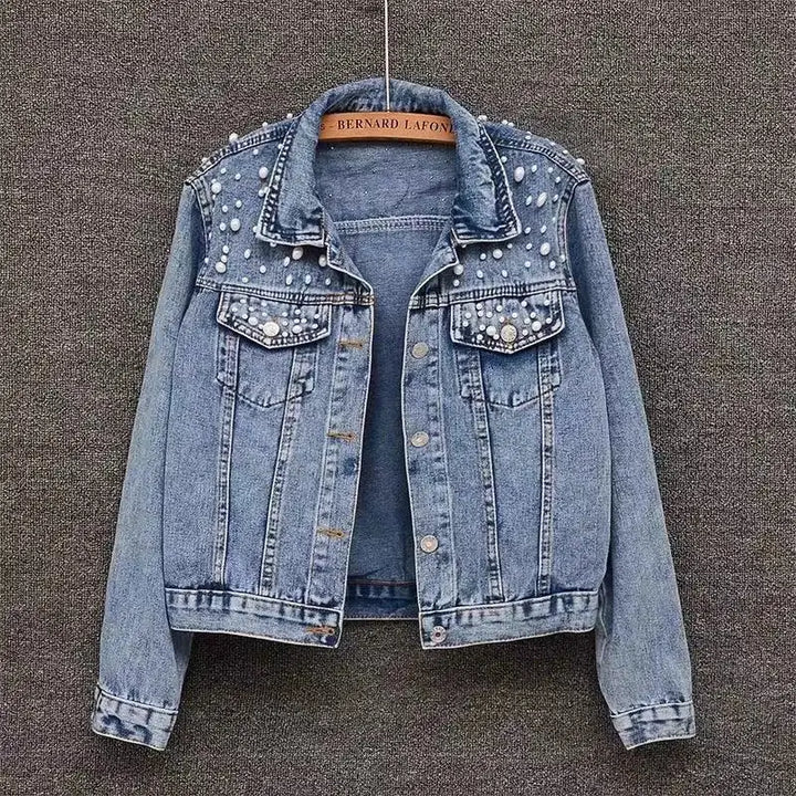 Brenna Studded Denim Jacket