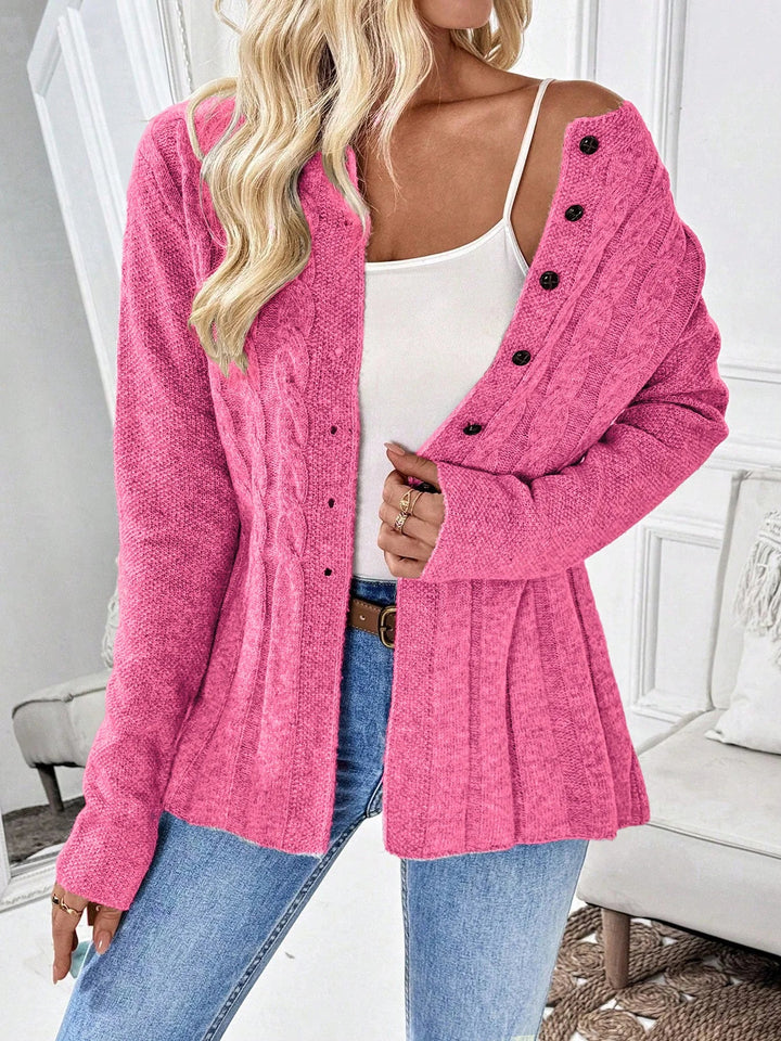 Marisol Cable Knit Cardigan
