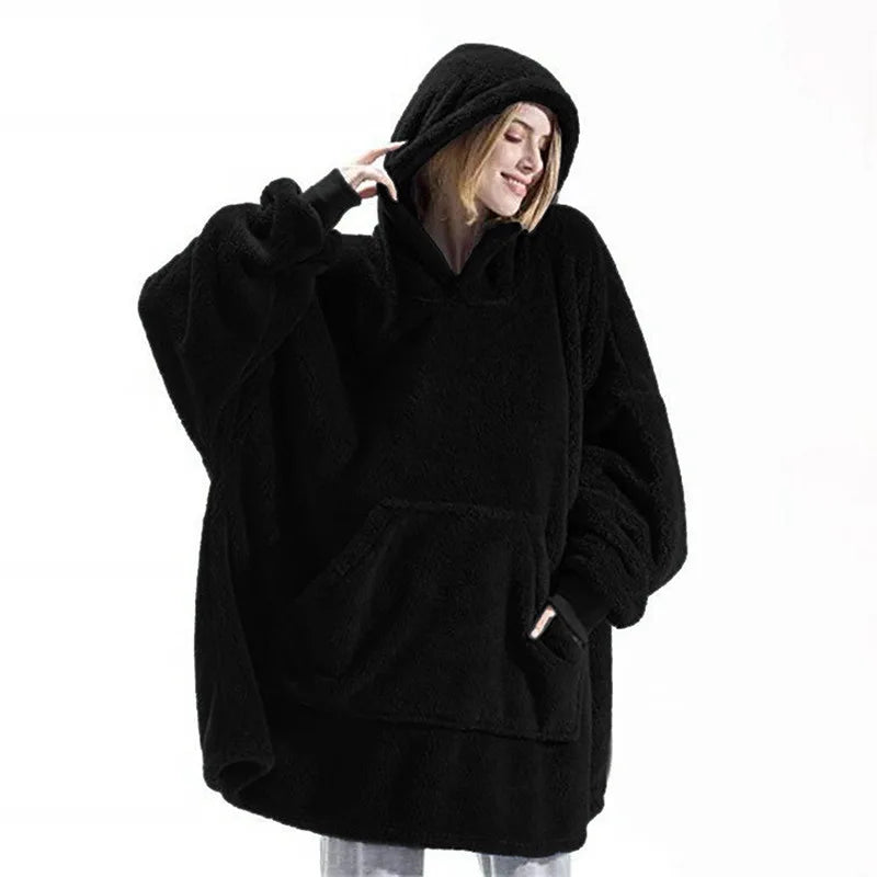 Cassian Hooded Blanket Pullover