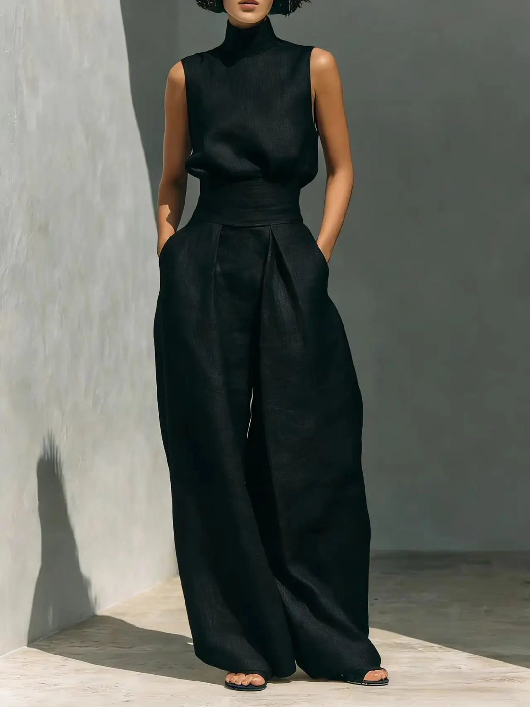 Elenor High Waist Jumpsuit