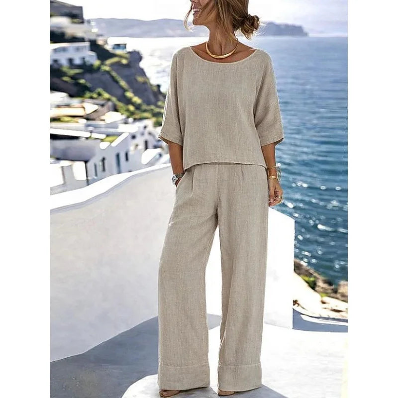 Velina Summer Vacay Co-Ord Set