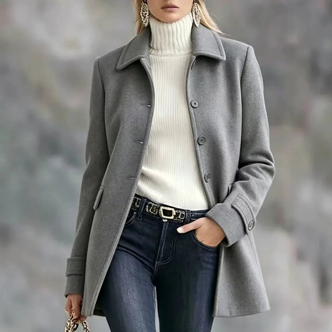 Vienna Notched Lapel Coat