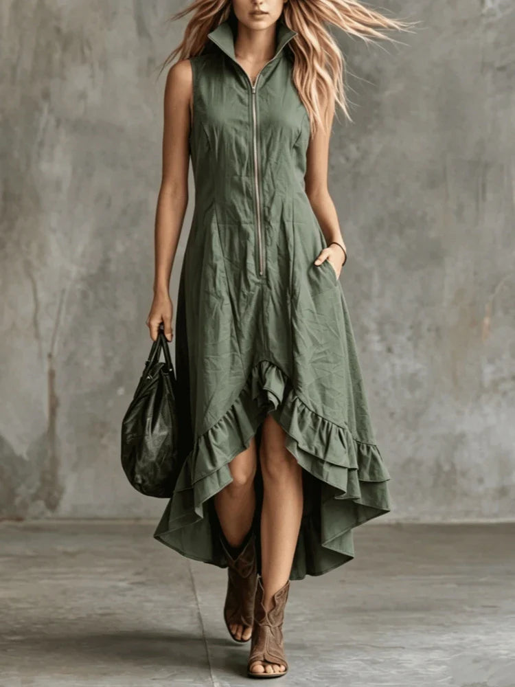 Nariisa Sleeveless Maxi Dress