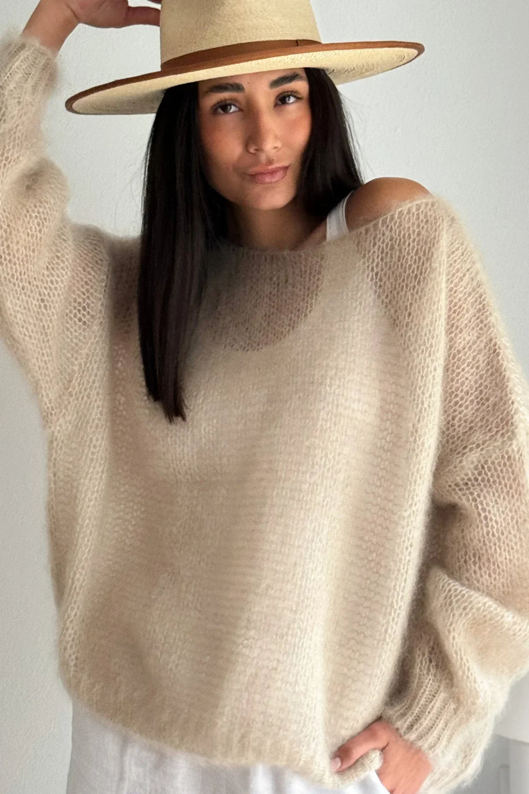 Sofia Off Shoulder Cozy Sweater