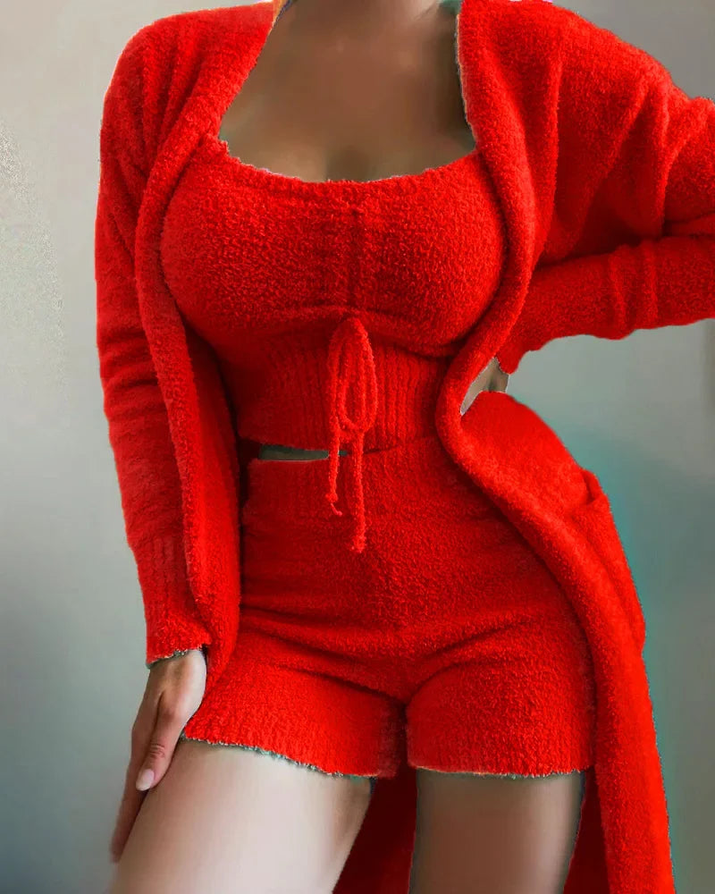 Auberon Cozy 3 Piece Loungewear Set