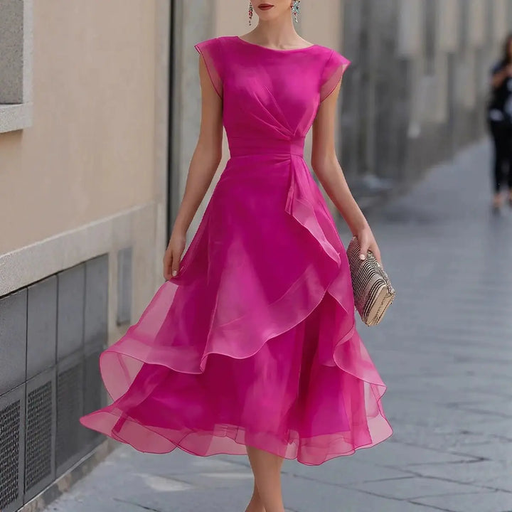 Isla Organza Wedding Guest Dress
