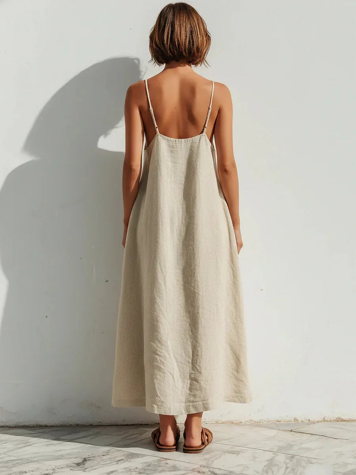Lorenae Pocket Summer Maxi Dress