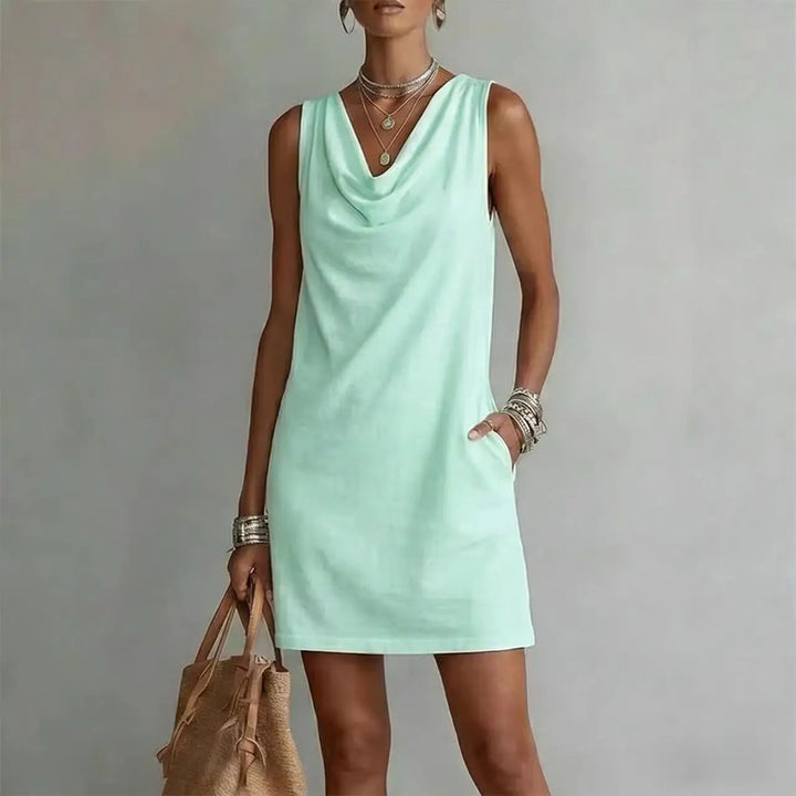 Reagan Lightweight Pocket Mini Dress