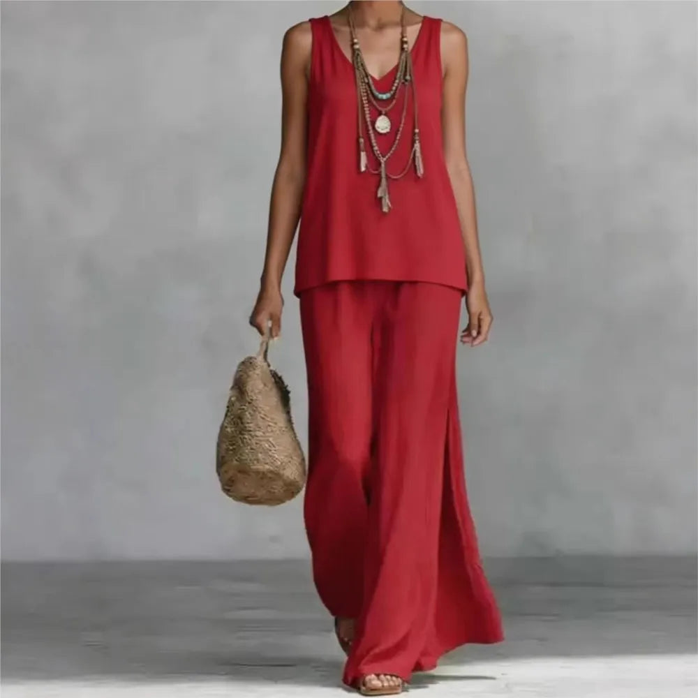 Celeste Wide Leg Matching Set