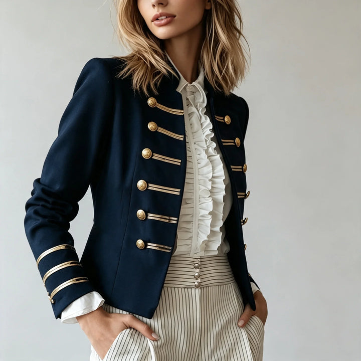 Fiora Tailored Military Jacket.