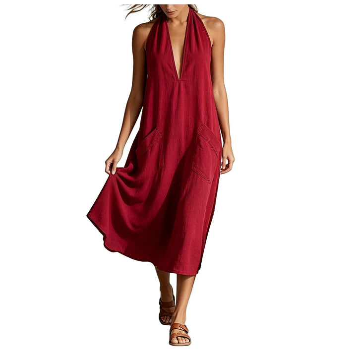 Carissa Relaxed Beach Maxi Dress