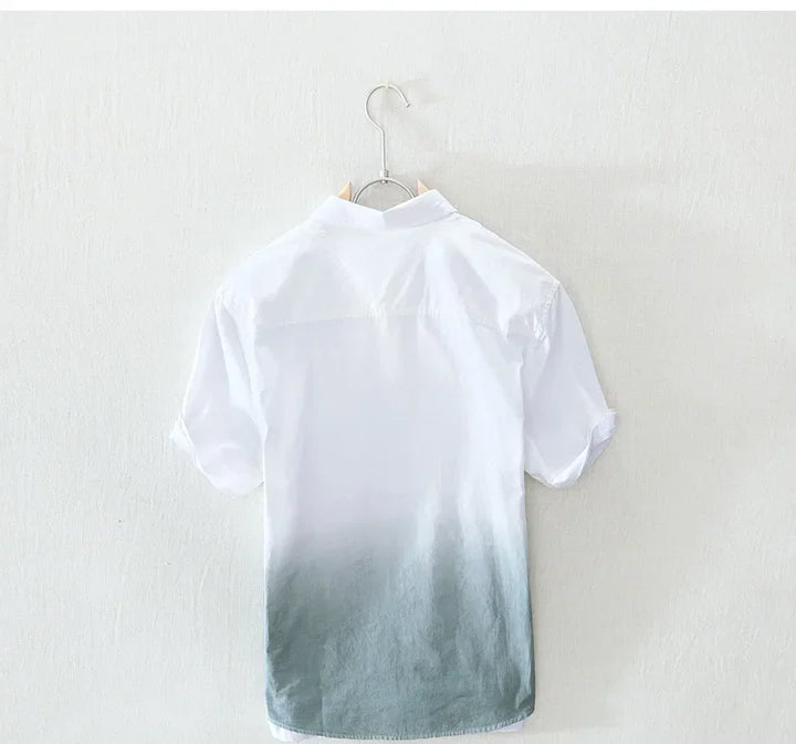 Venessae Gradient Short Sleeve Shirt