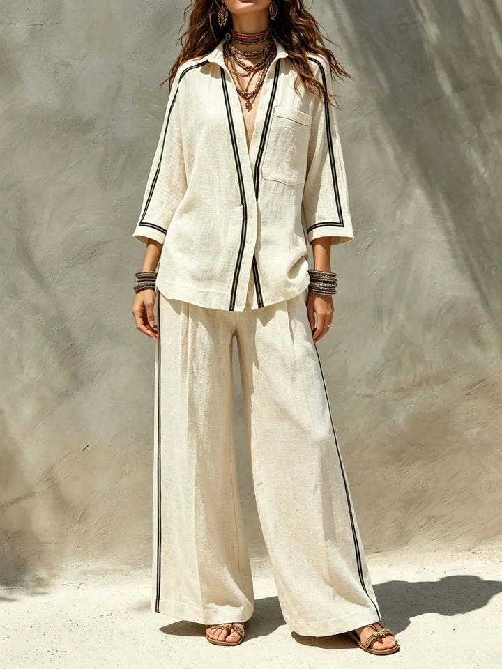 Elaina Casual Relaxed Co-Ord Set