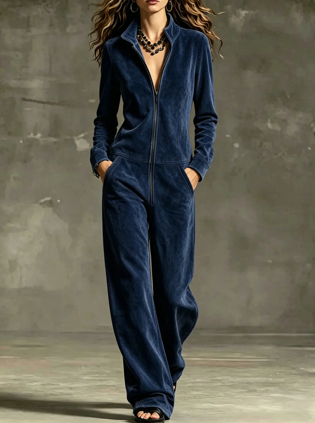 Harlan Front Zip Jumpsuit