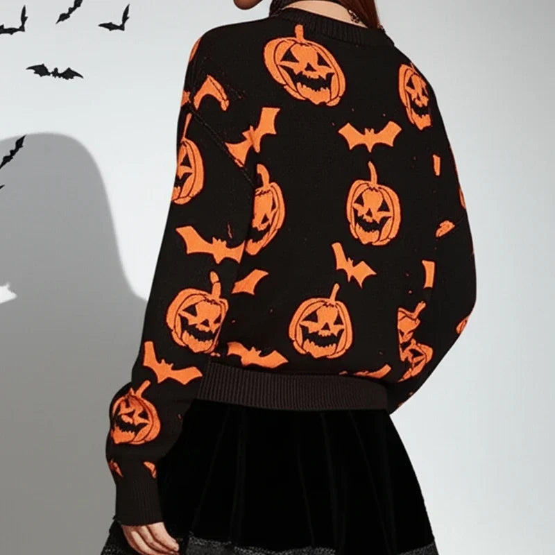 Pumpkin Halloween Sweater