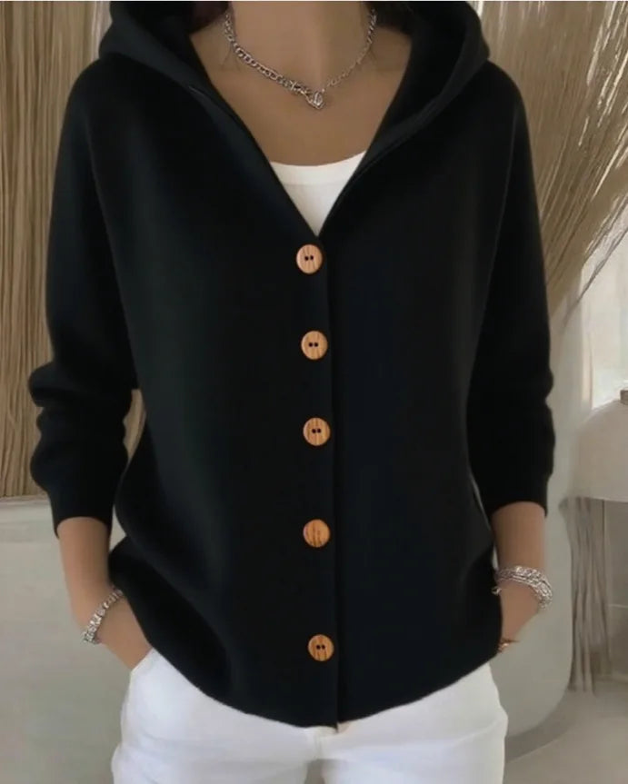 Cordelia Hooded Knit Cardigan