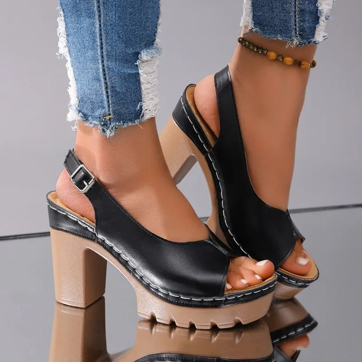Zara Orthopedic Block Sandals