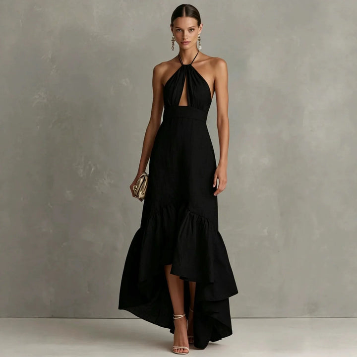 Heather Halter Wedding Guest Dress