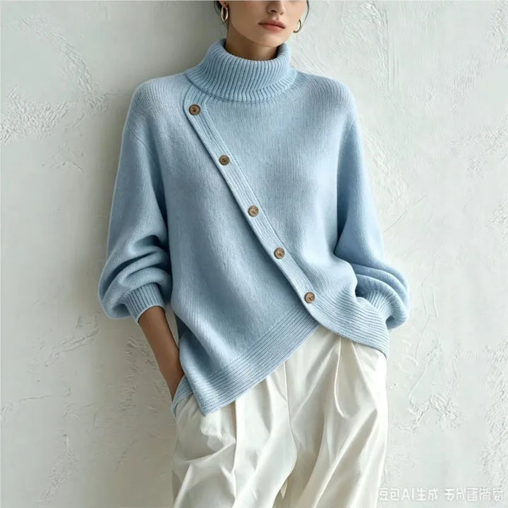Valeria Wrap Front Sweater
