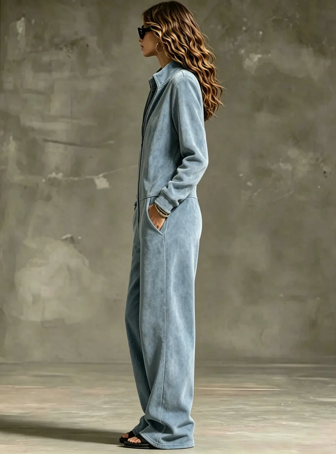Harlan Front Zip Jumpsuit