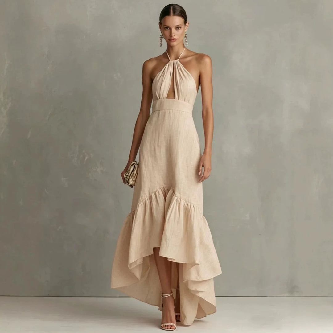 Heather Halter Wedding Guest Dress