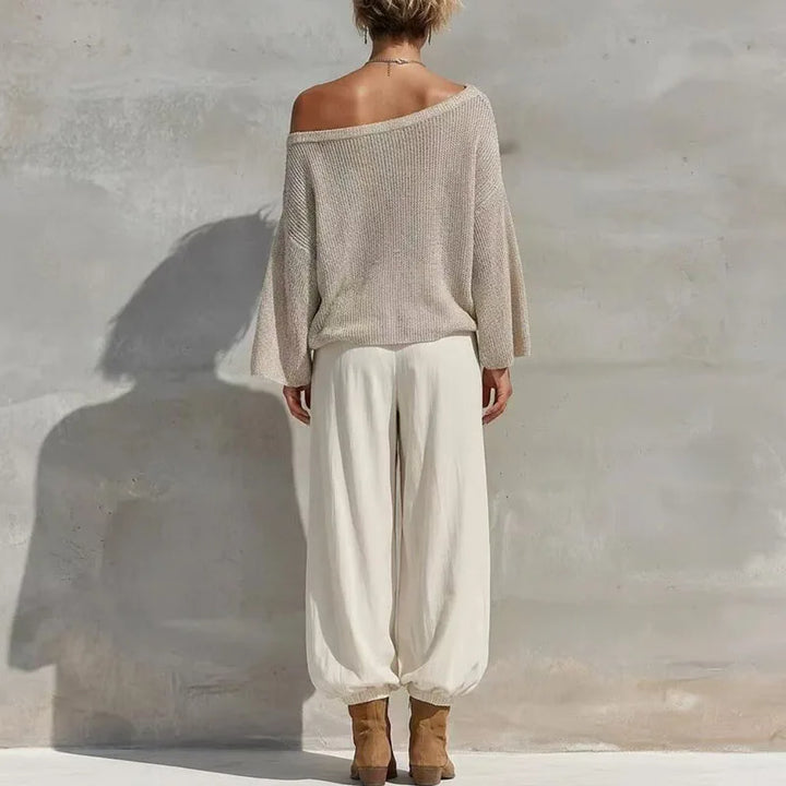 Dana Knit One Shoulder Set