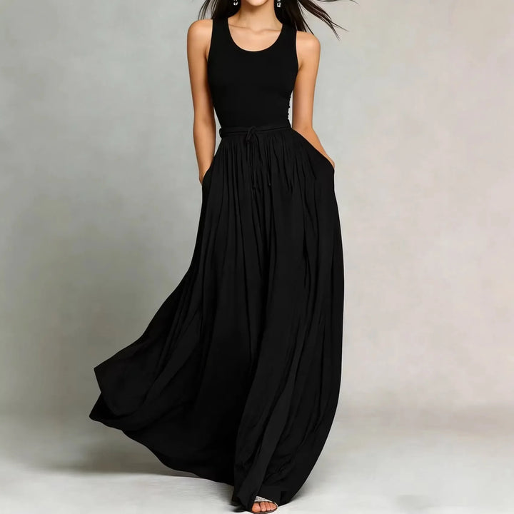 Ophira Elegant Flowy Maxi Dress