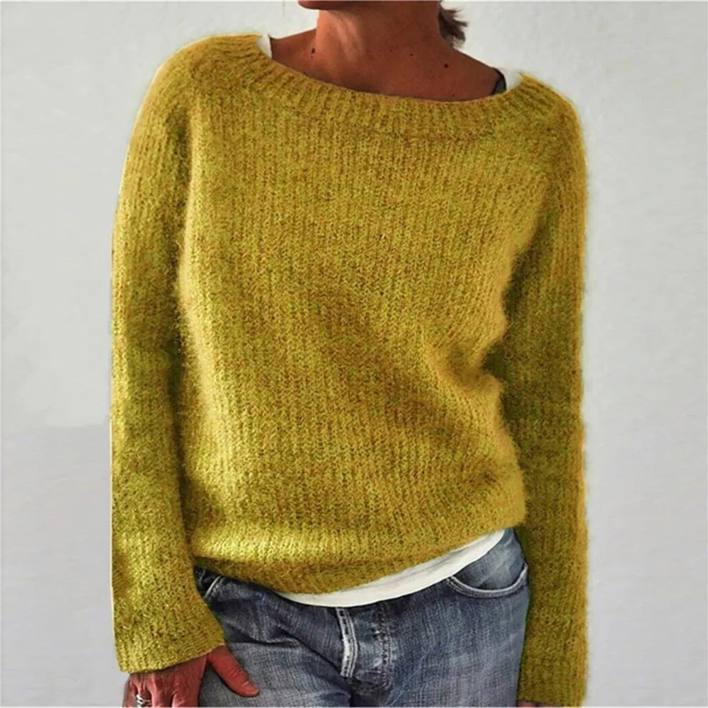 Genevra Boat Neck Sweater
