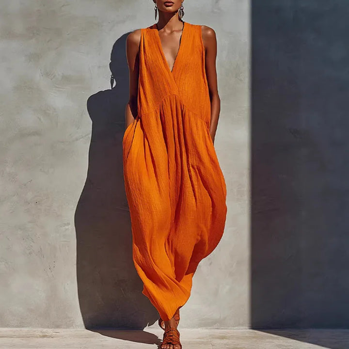 Ravenae Bohemian Relaxed Maxi Dress