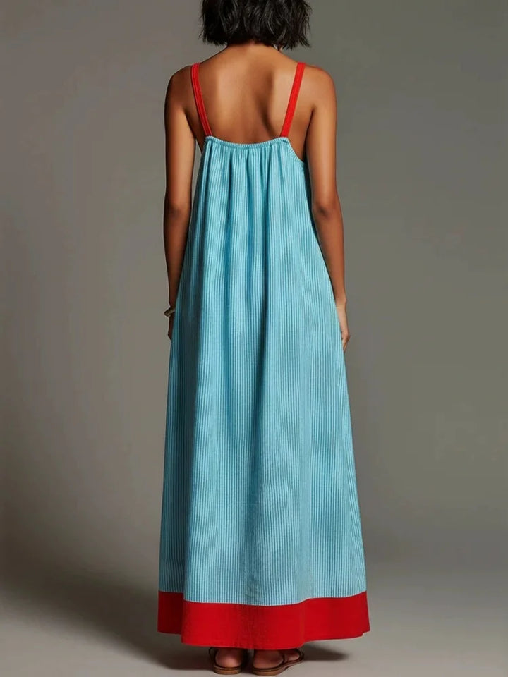 Amoria Square Neck Maxi Dress