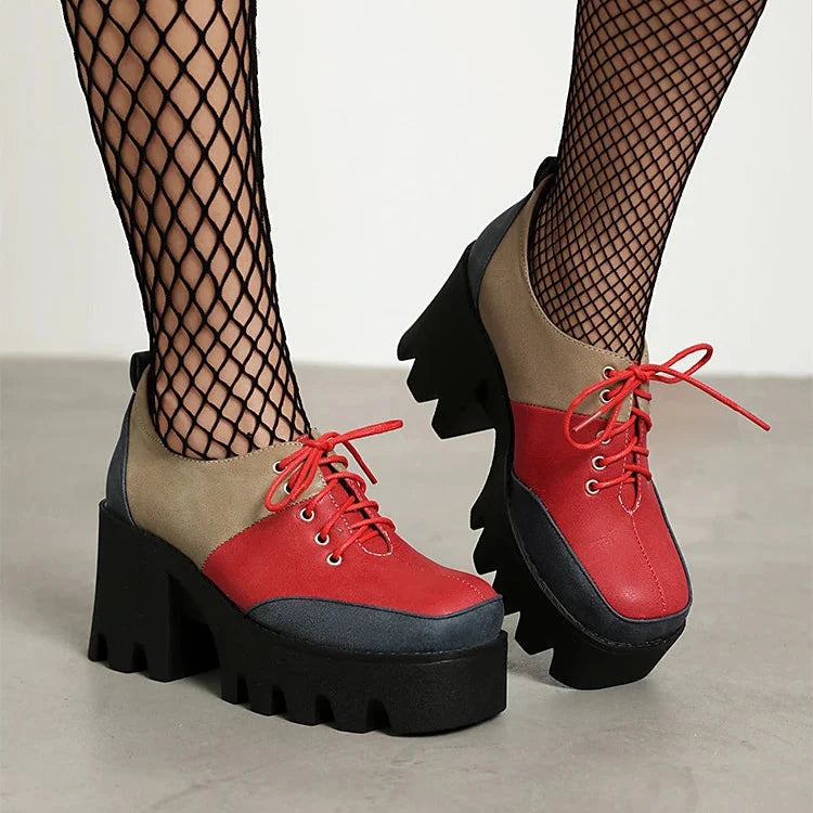 Delphi Platform Lace-Up Shoe