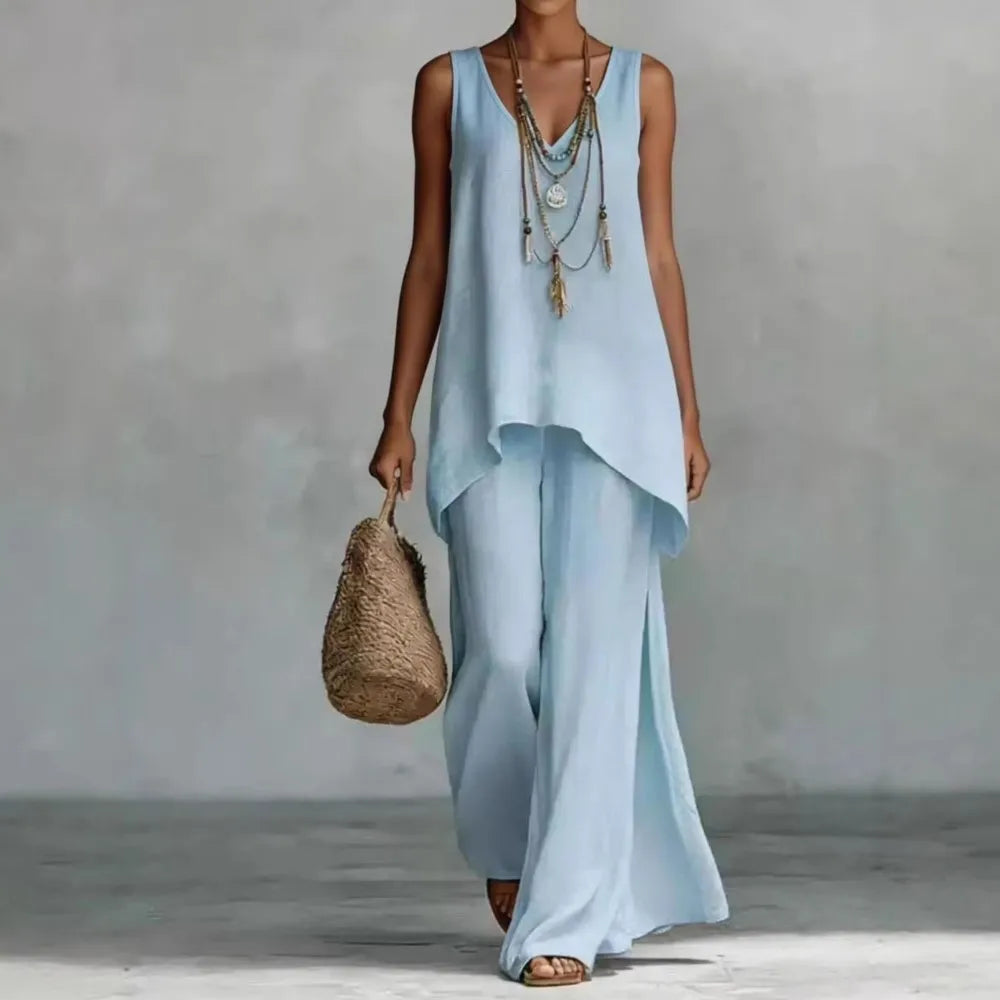 Celeste Wide Leg Matching Set