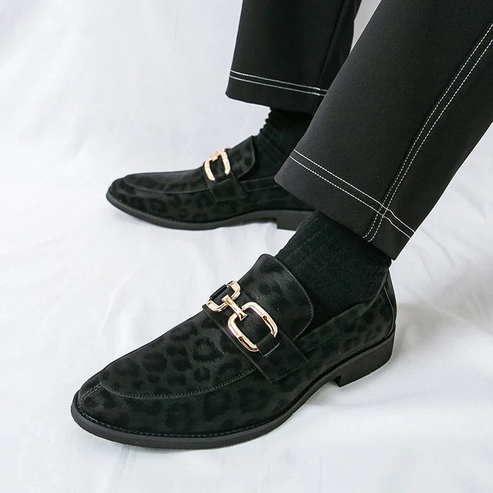 Marsimo Leopard Loafers