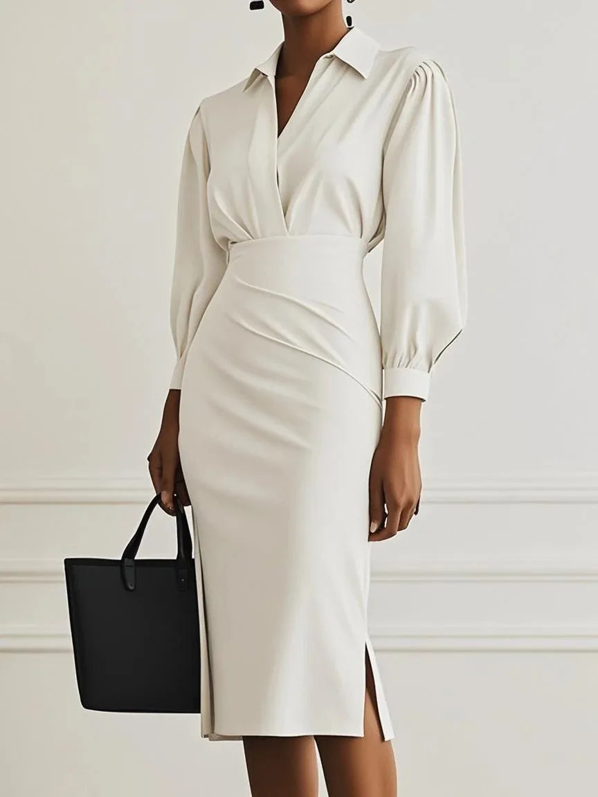 Evaniah Semi Formal Midi Dress