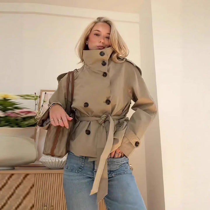 Maeve Short Trench Jacket