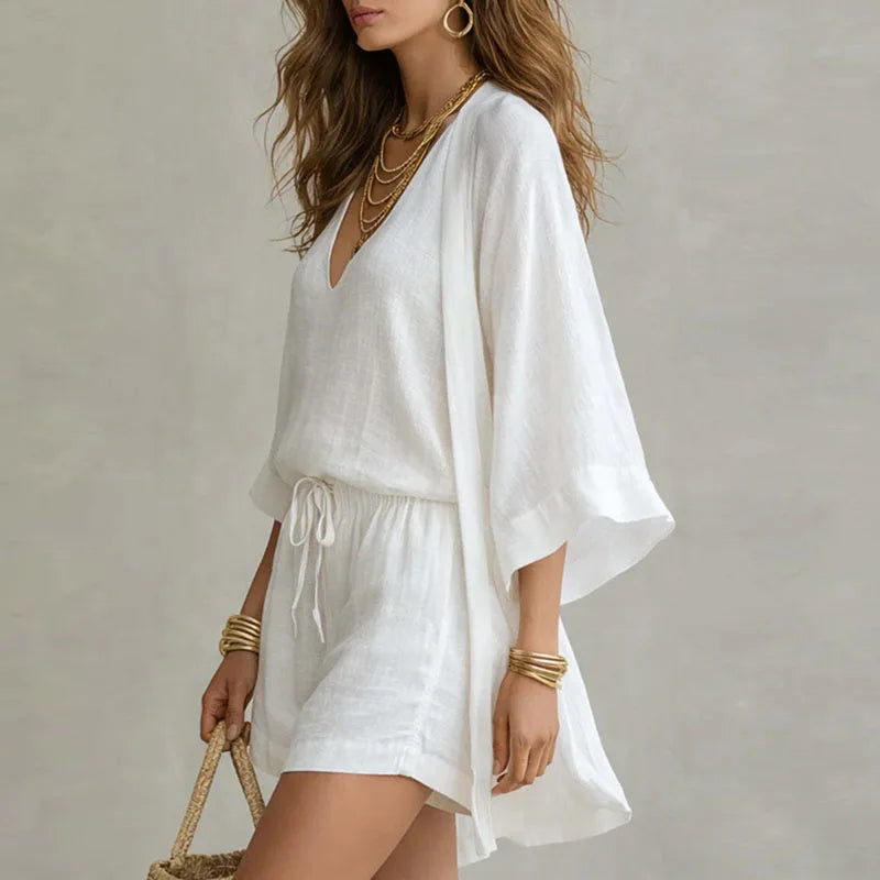 Anna Linen 3 Piece Co-ord Set