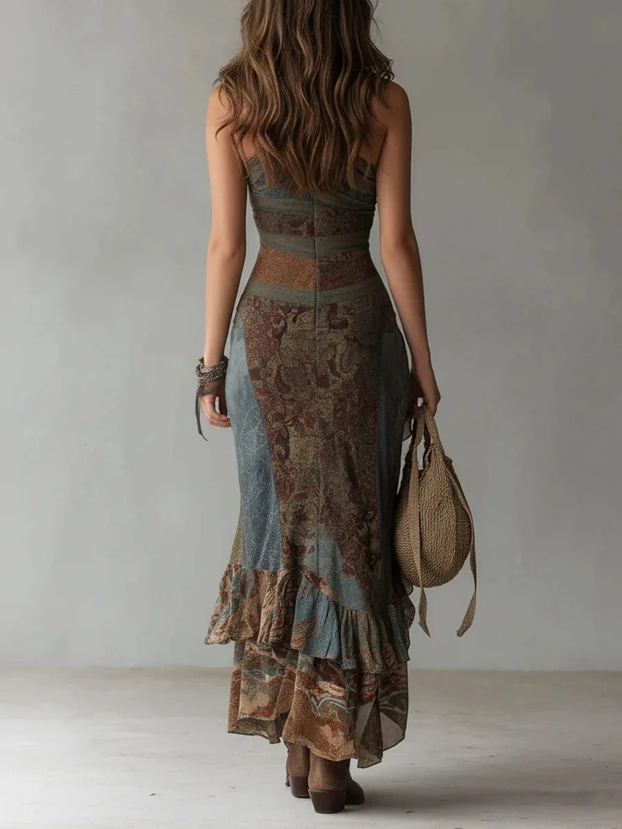 Rayna One Shoulder Maxi Dress