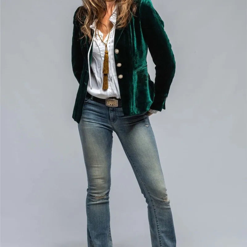 Derby Tailored Velvet Blazer
