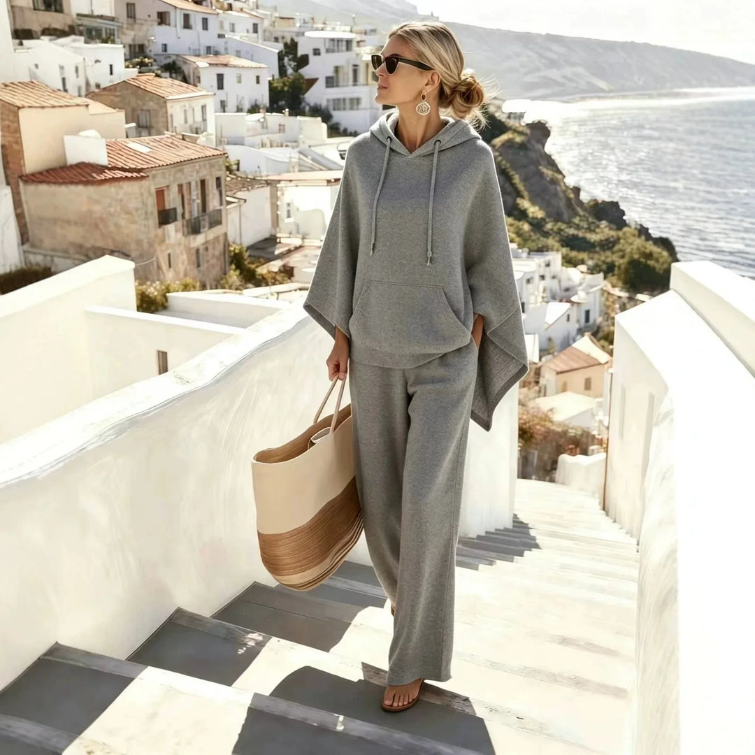 Cersie Relaxed Hooded Two-Piece Set