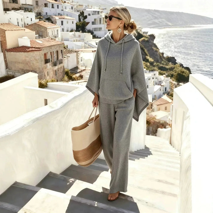 Cersie Relaxed Hooded Two-Piece Set