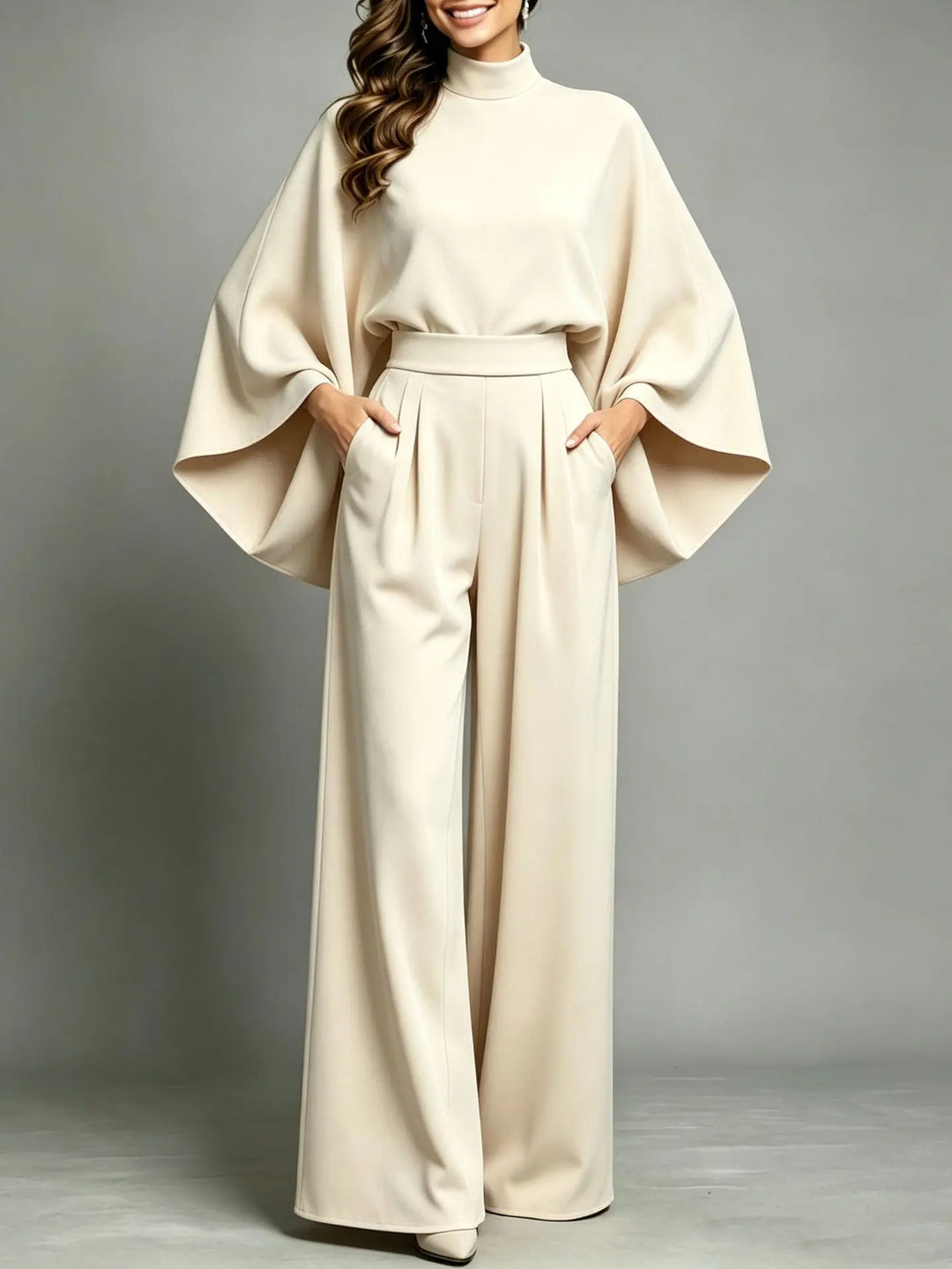 Amoret Formal Cape Sleeve Set