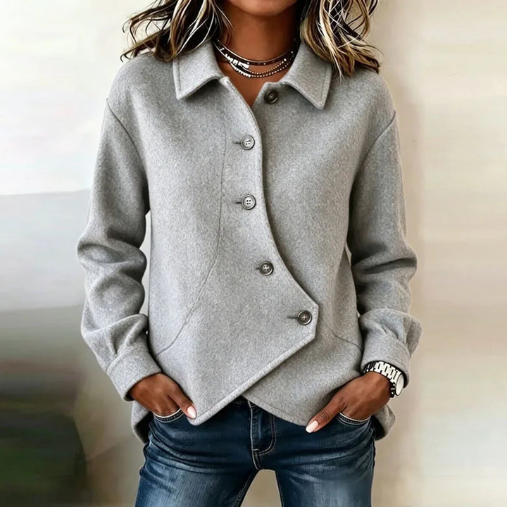 Ainsley Velvet Button Jacket