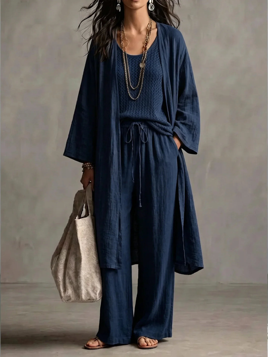 Marisol Wide Leg Two Piece Set