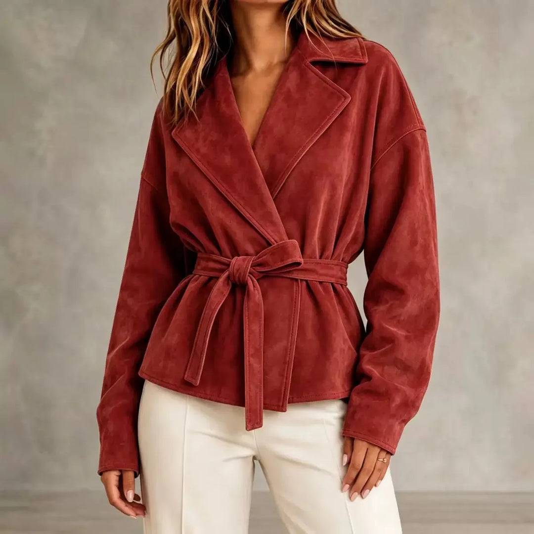 Dahlia Lapel Wrap Jacket