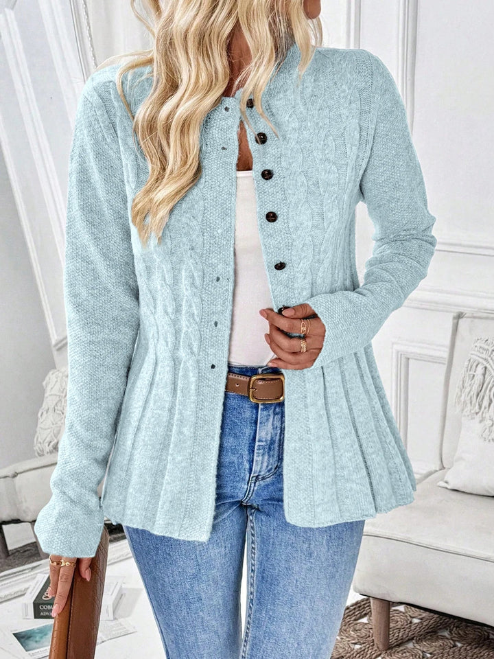 Marisol Cable Knit Cardigan