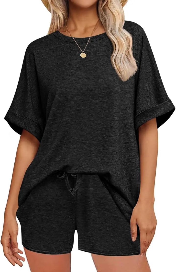 Evelique Casual Lounge Shorts Set