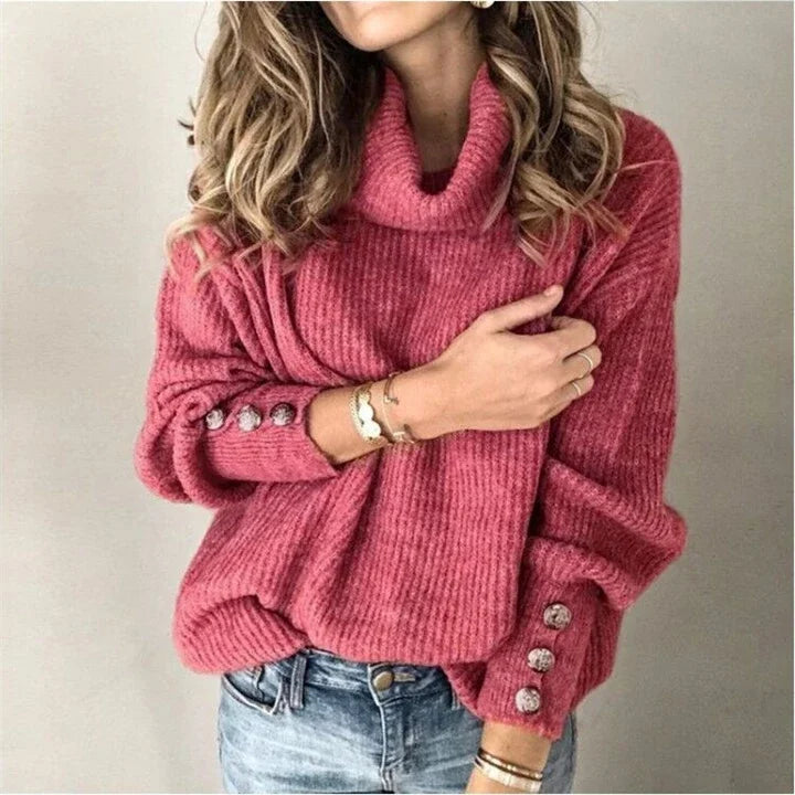 Marigolde Button Cuff Pullover