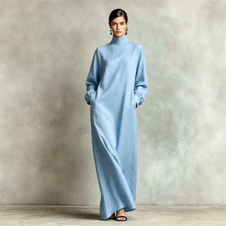Halcyon Turtleneck Maxi Dress